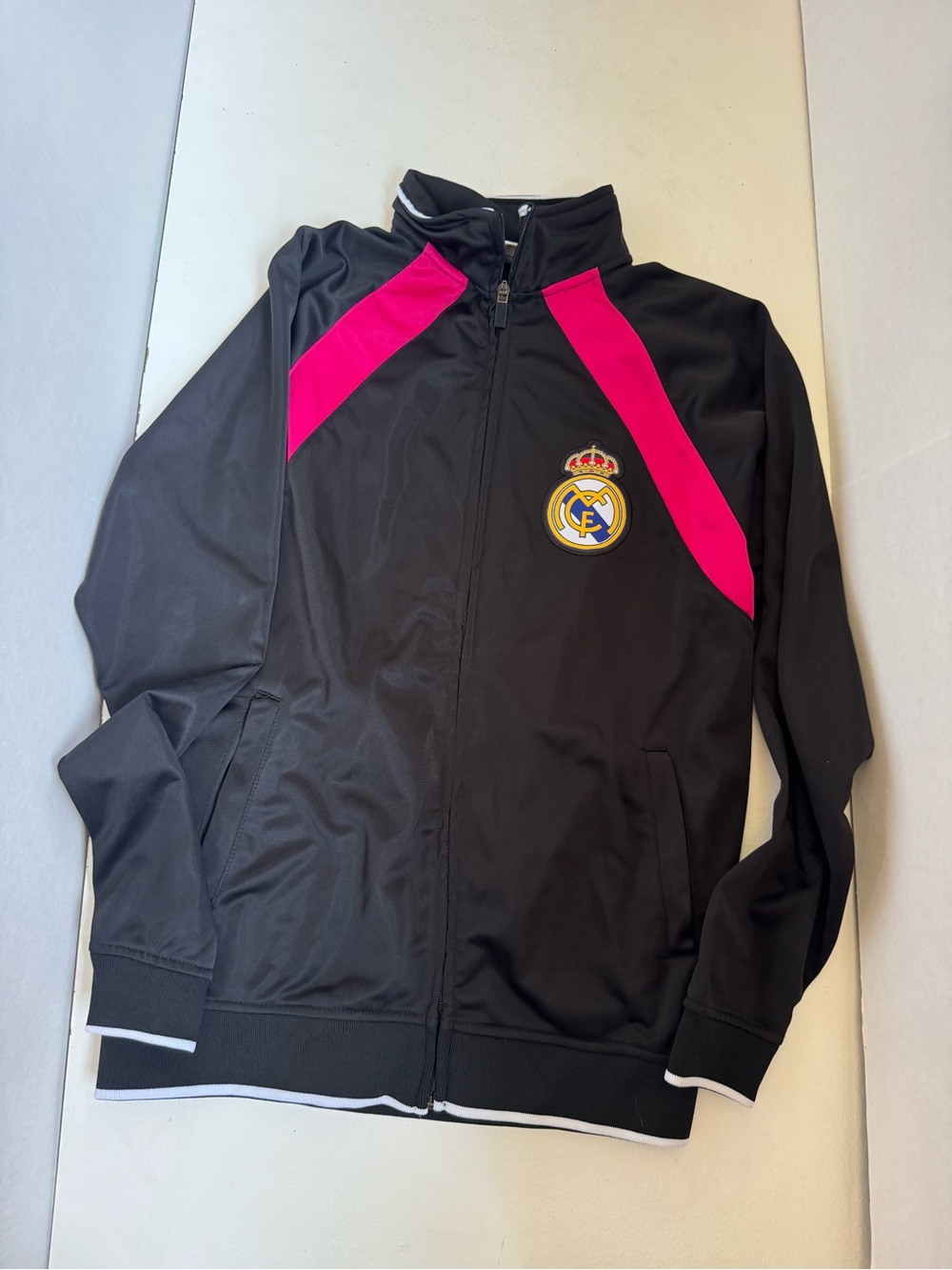 Real Madrid Soccer Track Jacket size Small